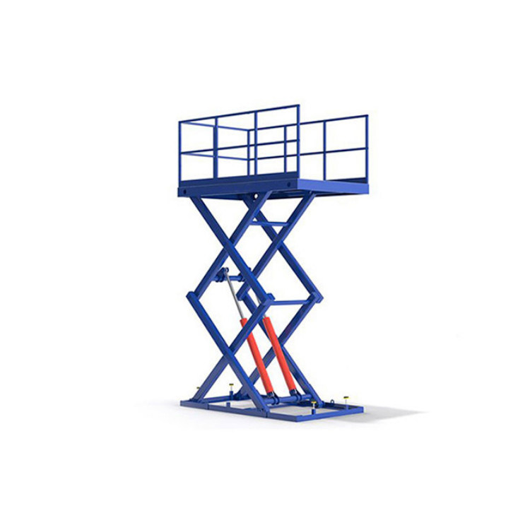16m SHIM1612HD Hydraulic Electric Scissor Lift China Pabrik Platform Kerja Udara Untuk Konstruksi