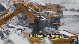 SDLG Ekskavator, grader, buldoser, roller